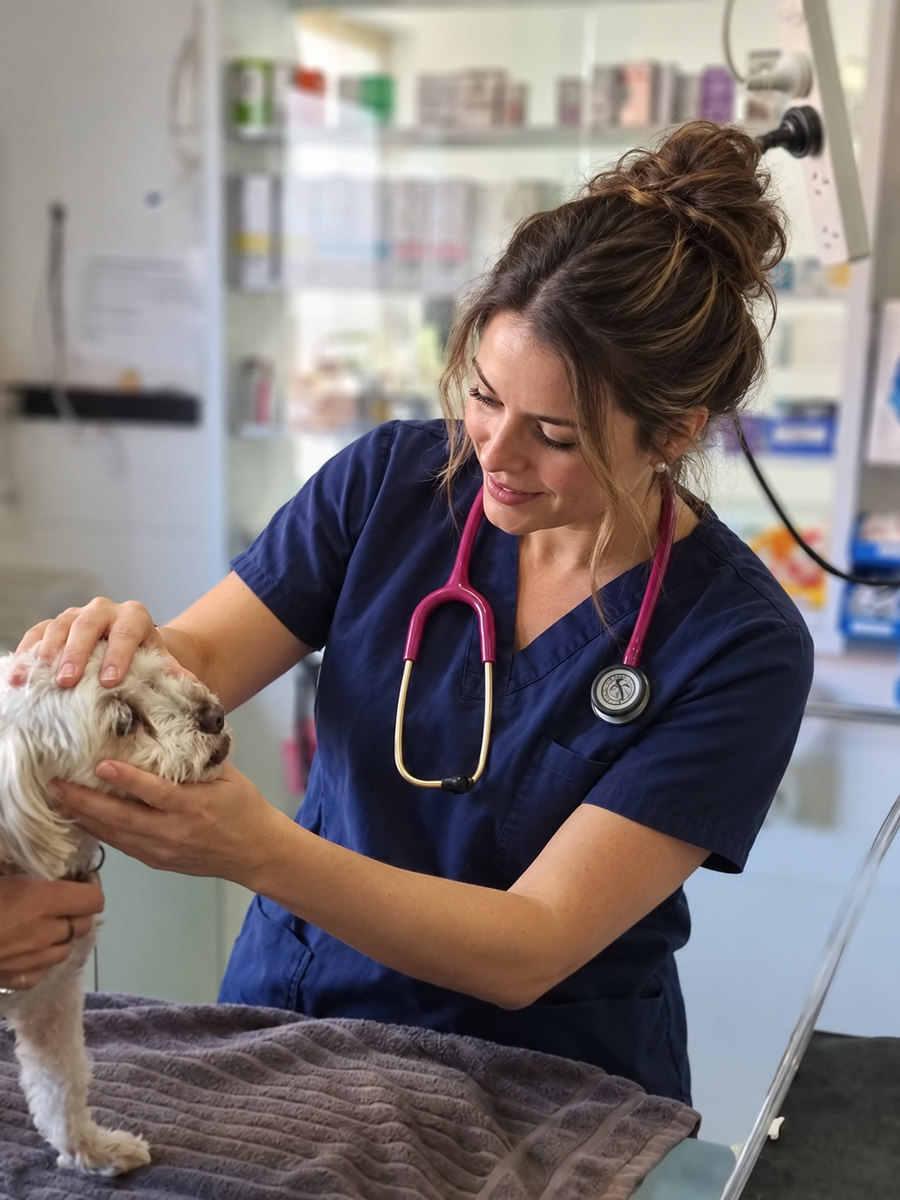 Veterinarian portrait