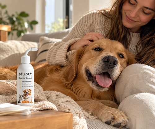 Dellora Canine Clear Dog Ear Cleaner