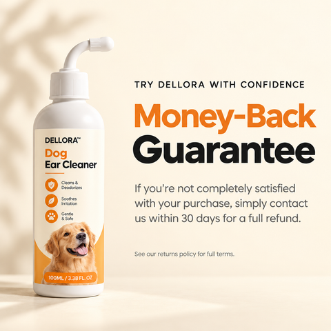 Dellora Canine Clear Dog Ear Cleaner