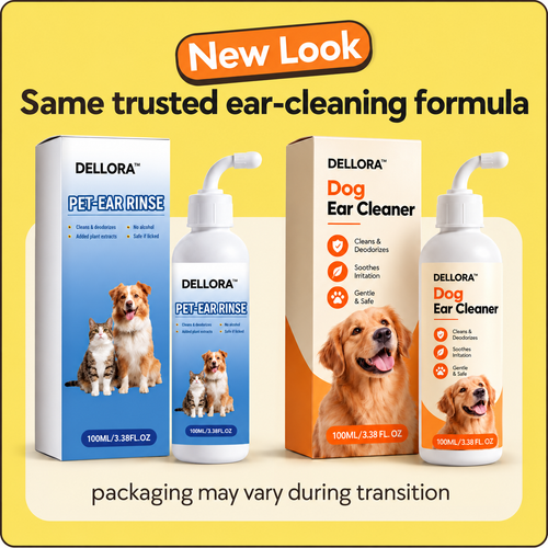 Dellora Canine Clear Dog Ear Cleaner